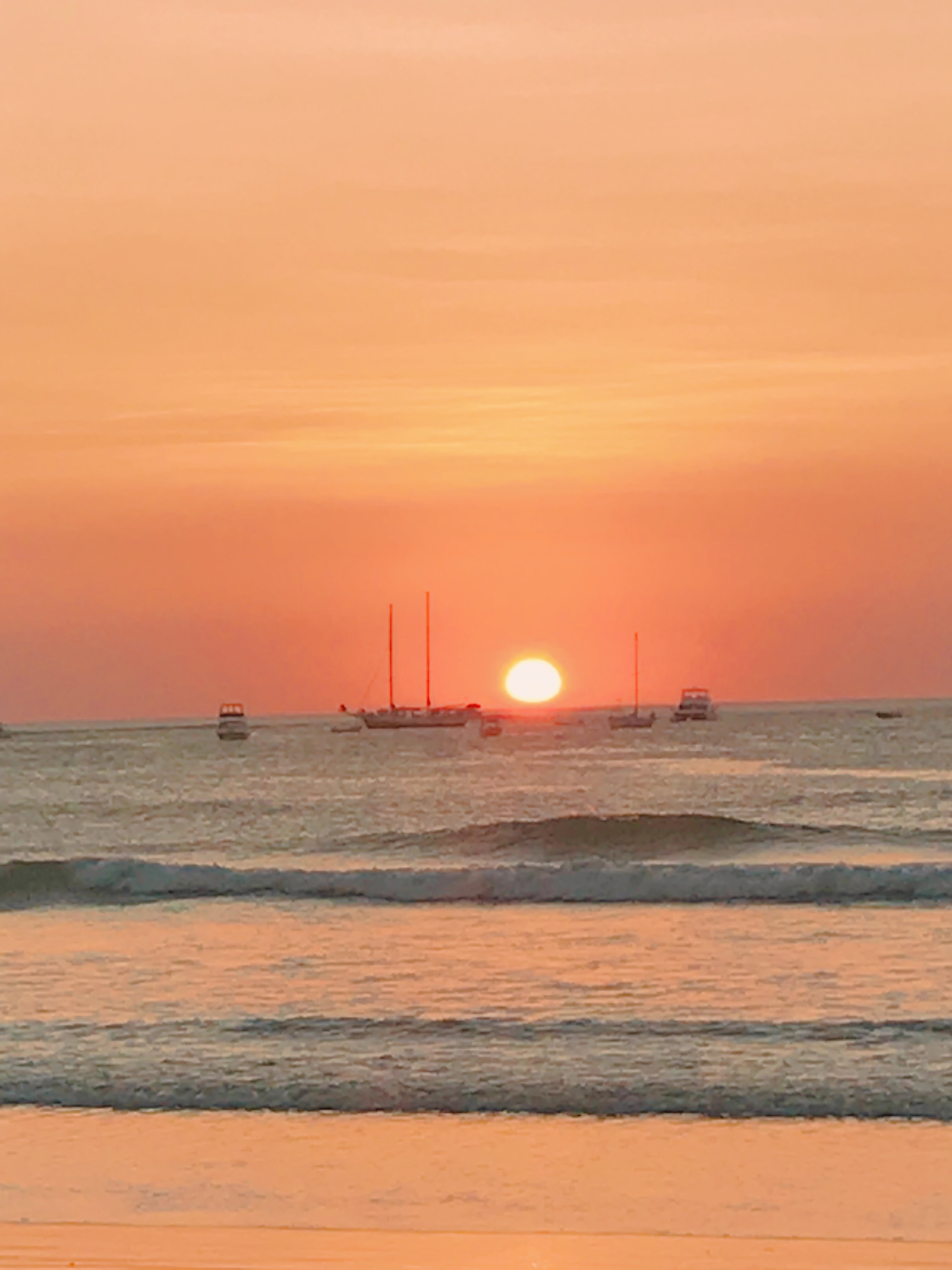 tamarindo beach costa rica sunset