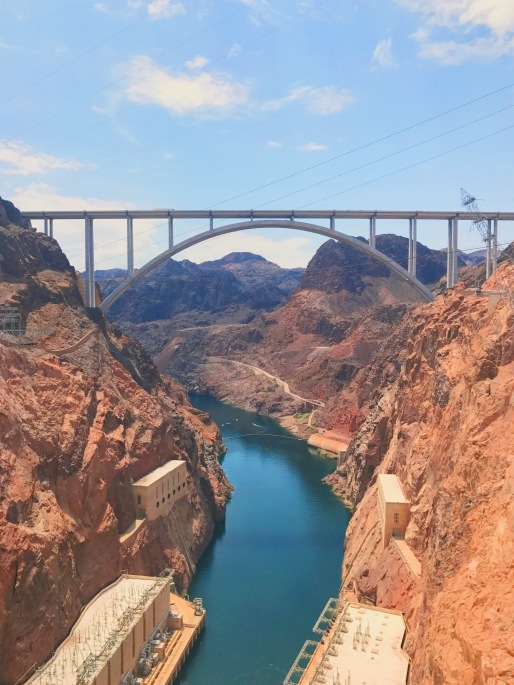 View over the Hoover Dam