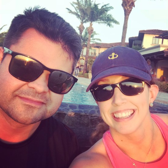 poolside at the jw Marriott Guanacaste watching the sunset