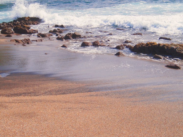 Glass beach Kauai hawaii