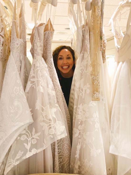 wedding dress shopping