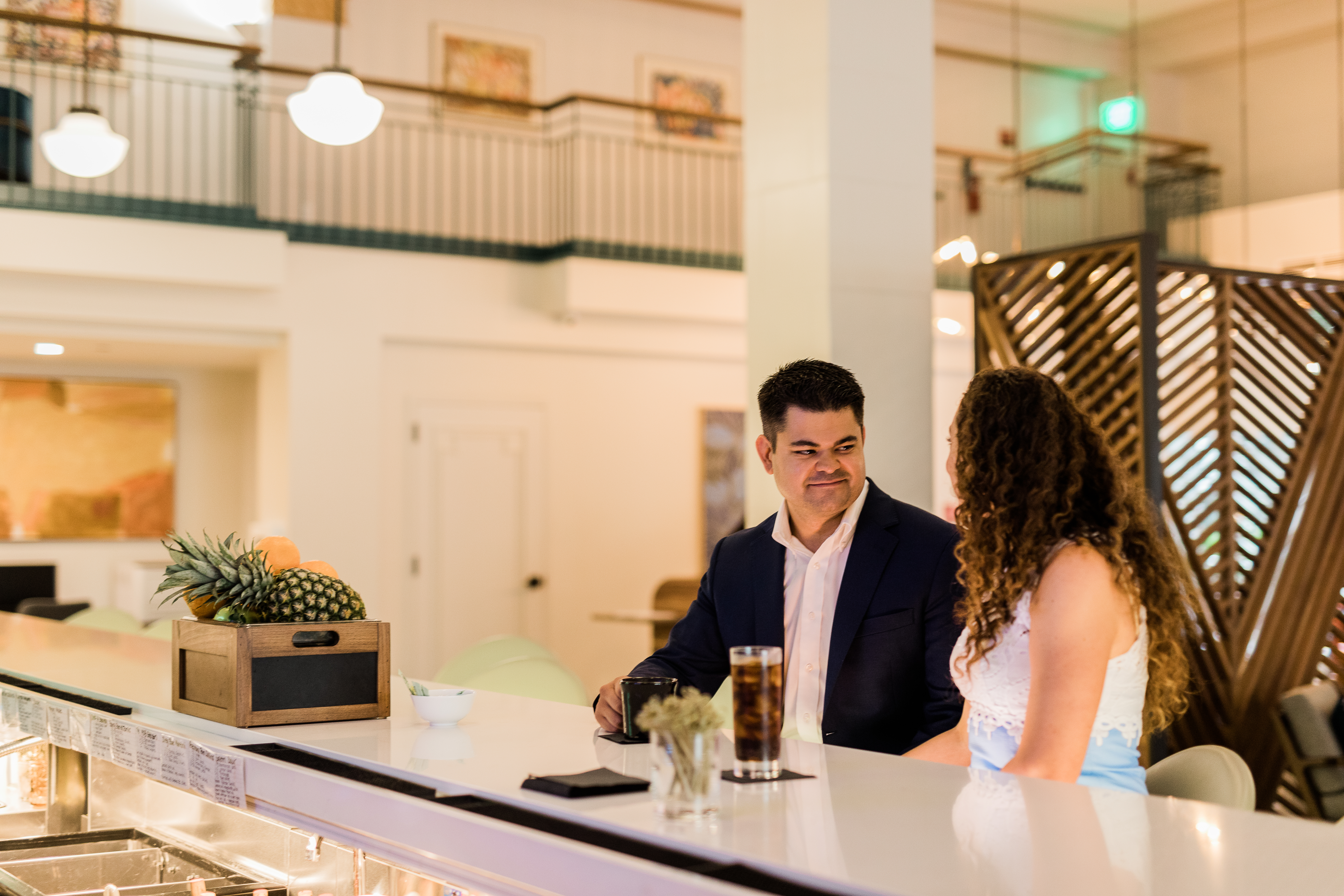 casual engagement shoot