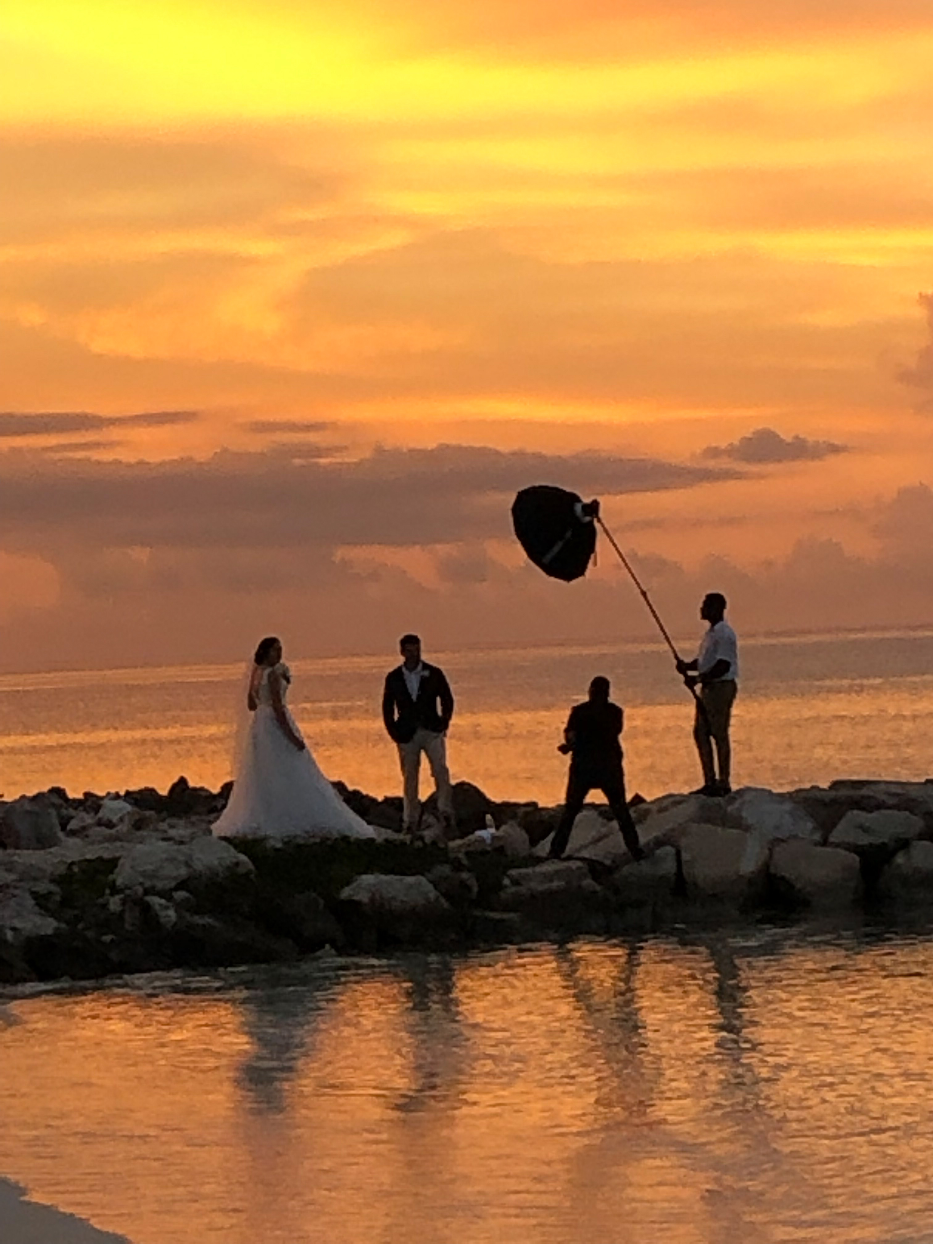 Wedding Sunset in Jamaica